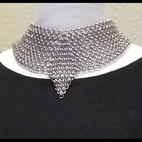 Chain Choker Necklace - Picture 2 of 2